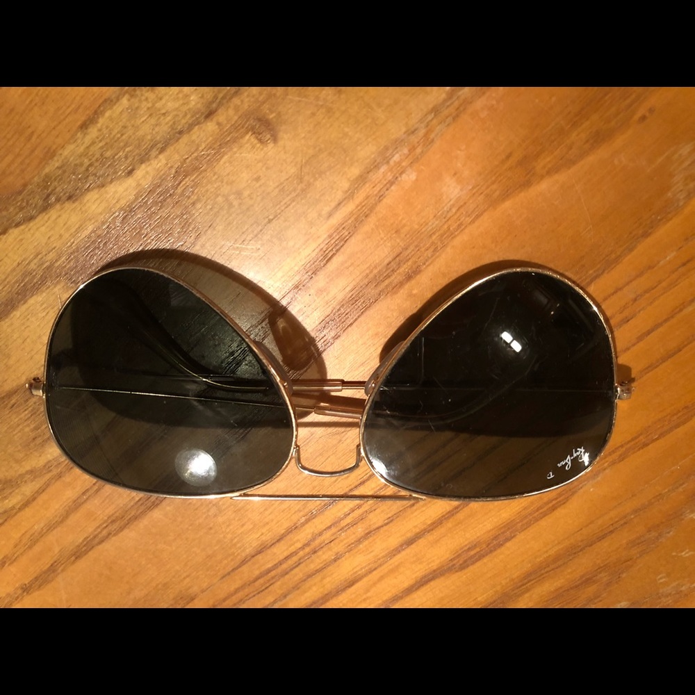 Authentic Polarized Ray Ban aviators 58mm